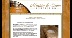 Desktop Screenshot of marbleandstonerestoration.com.au