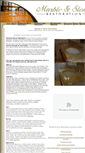 Mobile Screenshot of marbleandstonerestoration.com.au